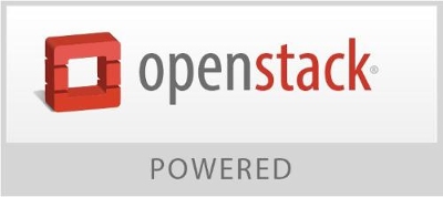 "OpenStack Powered" badge: the red OpenStack cube logo above the word "Powered"